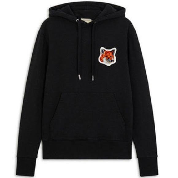 Maison Kitsune Velvet Fox Head Patch Classic Hoodie- size XS - Picture 1 of 9